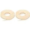 Per Flat Shoe Laces, 63 Pollici Lacci Sportivi per Sneakers Running, Beige