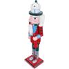 Schiaccianoci di Natale: statuetta da tavolo di 38 cm (15 pollici) in legno, da