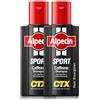 Alpecin Sport Caffeine Shampoo CTX 2 x 250 ml Quando il fabbisogno energetico