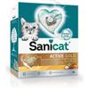 Sanicat-Lettiera per gatti agglomerante Active Gold con aroma all'argan | A base