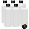 uxcell 6 Pz bottiglie viaggio 3.4oz(100ml) bianco per