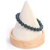 Bracciale perline Lapislazzuli Unisex Regolabile Comfort Fit 16-20c