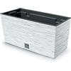 Prosperplast Vaso con riserva acqua 8 L blanco - FURU