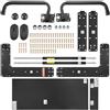 VEVOR Murphy - Kit per letto queen size, leva pneumatica, supporto telaio resistente, armadio pieghevole salvaspazio