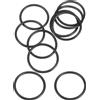 uxcell 10pcs O-Ring in gomma nitrile, per AS568 40.87mm ID guarnizioni, nero