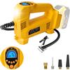 QUPERR Compressore d'Aria Cordless Compatibile con Batterie DeWalt 18V Fino a