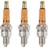 uxcell MC7HSA candela accensione per cinese 50DC70DC90DC100DC110DCATV sporco bici 3pz