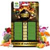 Albagarden - BOMBA VERDE - Concime in Bastoncini per Piante in Vaso Universale NPK 10-6-7 con Microelementi - Fertilizzante Lenta Cessione 3 Mesi - Per Piante Verdi e Fiorite - 30 pz