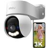 Lechange Imou Talos 3K/5MP Telecamera WiFi da Esterno Telecamera Wi Fi Esterno 360° 2,4/5