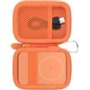 khanka Custodia per Anker Nano/MagGo Power Bank 5000mAh/10000mAh Arancione Per