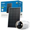 Tapo C460 KIT 4K 8MP Telecamera Pannello Solare con Base Magnetica Visione