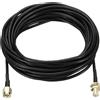 uxcell Cavo di estensione antenna 10m RP-SMA femmina per RP-SMA maschio