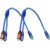 N/A 2 per rca Sdoppiatore Cavo Adattatore 1x per femmina A 2x Maschio Connettore