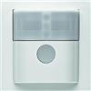 Hager Tapa para detector de movimiento 2,2 m, berker.Net, para series berker S.1/ B.3/ B.7 de hager, blanco polar, brillo