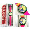 Swatch Chrono SCL100 Flash Harrow 1991 NOS Nuovo Working Vintage Orologio Watch