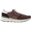 PREMIATA scarpe uomo Sneaker Mick 7714 tessuto e camoscio marrone bordeaux