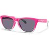 Oakley Frogskins 🐸 Shocking Pink Fade + Prizm Grey Occhiali Da Sole...