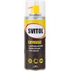 Svitol Lubrificante Spray Grasso 200 ml erogatore con cannuccia, adesività, elimina attrito, resistente all'acqua e alle temperature, valvola 360°, facile erogazione, Made in Italy
