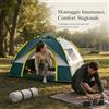 Tenda Pieghevole Automatica per Campeggio 2-4 Posti - da viaggio | per vacanze