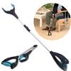 Pinza Raccogli Rifiuti con LED Bastone Prendi Oggetti in Alluminio per Anziani