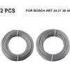 Bosch 2Pcs Bobina per linea 24m for per bosch Arte 24 27 30 36 Li Filo per parti