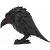 Statuetta di Corvo Miniatura Statuetta Corvo Nero Dettagli Realistici
