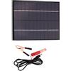Pannello per solare 5W Polisilicio 12V con Clip Caricatore Esterno Compatto