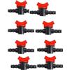 Tubo in gomma terminale arresto bungs set 8 1/2 pollice per progetti irrig