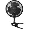 Pro Breeze Ventilatore Nero con Clip Ultra Silenzioso Ventilatore Piccolo