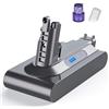FLYLINKTECH Batteria Dyson V10 SV12 FLYLINKTECH 6000mAh Dyson V10 SV12 batteria per Cyclone