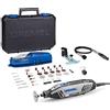 Dremel 4250 Multiutensile 175 W, Kit Multiutensile con 3 Complementi e 45 Access