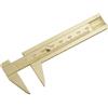 Nonio Design Ottone per calibro per preciso Interno E Esterno Misure 80mm Gamma