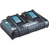 Makita DC18RD caricabatterie doppio 14.4-18V