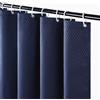 niuli Furlinic Tenda Doccia Antimuffa Tessuto Tende Doccia Angolare Blu Navy