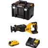 DeWalt Sega Universale DeWALT DCS382D1T (1 x 2,0 Ah + DCB107 + TSTAK VI)