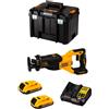 DeWalt Sega Universale DeWALT DCS382D2T (2 x 2,0 Ah + DCB107 + TSTAK VI)