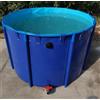 MOGUOBIN Piscina fuori terra stagno per pesci in tela circolare ispessimento grande