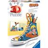 Ravensburger - Puzzle 3D, Portapenne Sneaker Naruto, per Adulti e Bambini 8+ Ann