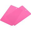 uxcell Etichette Plastica per Impermeabile 3.2x5 Pollici Rosa 100pz