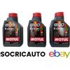 MOTUL 3 Litri Olio Motul 8100 X-CLEAN FE C2-C3 SEA 5W30