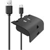 Xtreme Batteria videogioco per Microsoft XBOX SERIES Battery Pack con cavo Black 66006