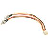 ‎ StarTech.com 6in TX3 Fan Power Splitter Cable - Fan power splitter - 3 pin inter