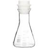 150ml 3.3 Vetro Borosilicato Beuta a Bocca Larga con Tappo, Trasparente per