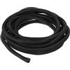 uxcell 25 Ft - 5/8 in Guaina Intrecciata Espandibile, per PET Guaina Divisibile, Nero