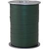 PRÄSENT Nastro color verde cupo, rocchetto di nastro pacchi, lungh. 200 m, largh. 10 mm, nastro bianco verde cupo per decorare e per bricolage, nastro effetto carta per regali in tutte le occasioni