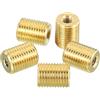 uxcell Da M10 a M4 Filettatura Adattatore Manicotto Riduzione Dado,5pz 12mm