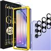 iVoler Vetro Temperato per Samsung Galaxy A54 5G, 3+3 Pezzi | con 3 Pellicole Pr