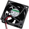 Sunon Ventola 12V DC 1,56W 60x60x25mm 45,9m³/h 5200U/Min 45,9m³/h Sunon MF60251VX1000U