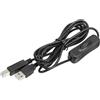 uxcell USB Stampante Cavo 2 Metro USB Maschio a USB B/M Prolunga Cavo Nero