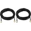 uxcell Cavo Estensione Antenna 2Pz 10m RP-SMA Femmina a Maschio per
